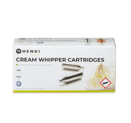 Kapsulės sifonui CREAM (24) HENDI
