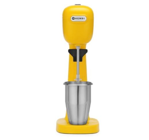 Plaktuvas pieno kokteilius gaminti geltonas HENDI