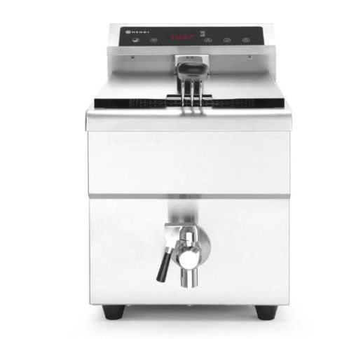 Gruzdintuvė indukcinė su čiaupu 8 L, 3500W