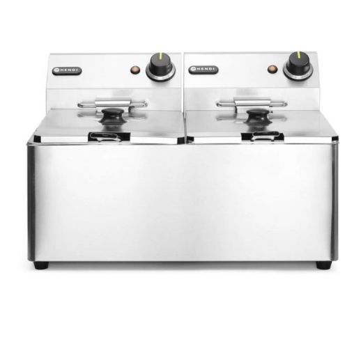 Gruzdintuvė 8 L+8 L, 3500W+3500W HENDI