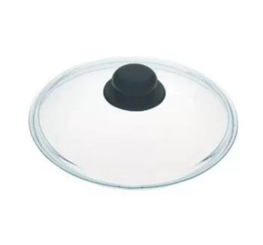 Dangtis stiklinis su plastmasine rankena AMT 26 cm