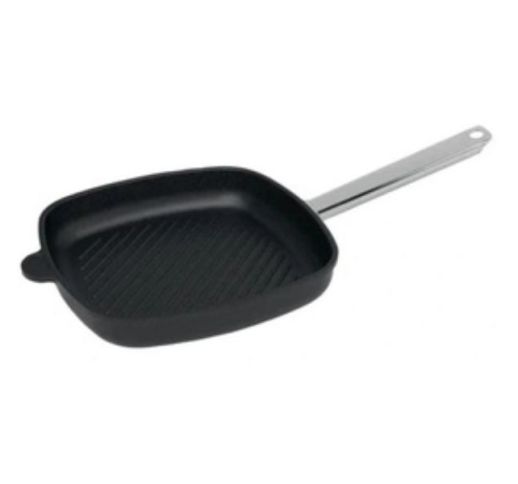 Keptuvė su metaline rankena AMT GRILL 26x26/4 cm