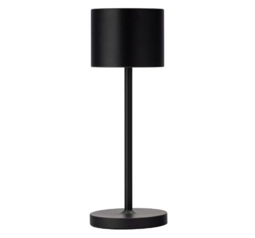 Lempa LED TAHITI juoda 26 cm