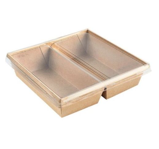 Dangteliai 1200 ml 2 skyrių dėžutei ( 20 vnt. )