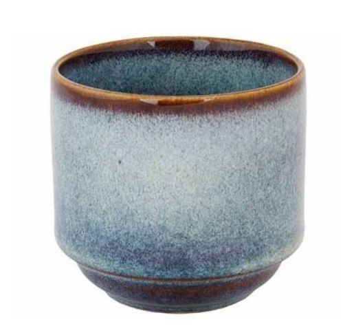 Puodelis be rankenos JADE INDIGO 250 ml