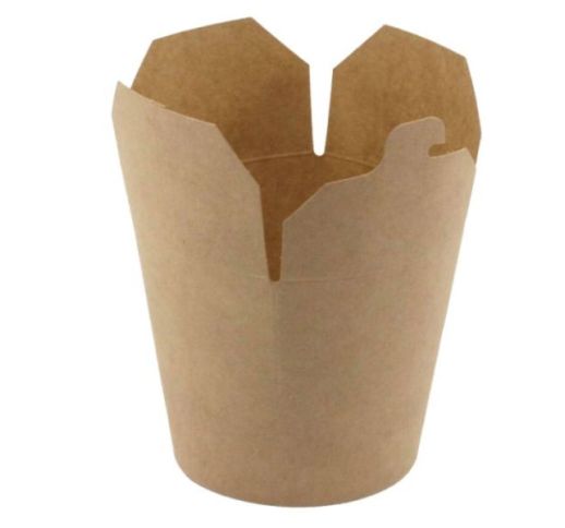 Dėžutės ruodos maistui WOK 1000 ml ( 50 vnt. )