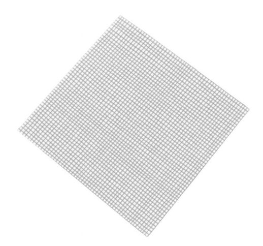 Servetėlės dvisluoksnės baltos su juostelėmis 20x20 cm ( 100 vnt. )