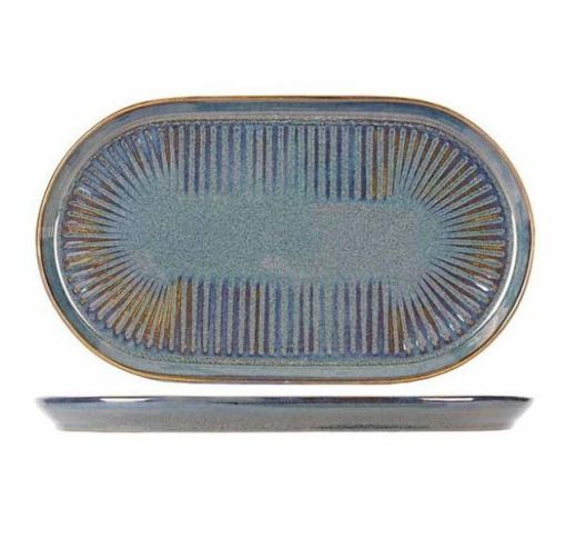 Lėkštė ovali SOLAS BLUE 28x16,5 cm