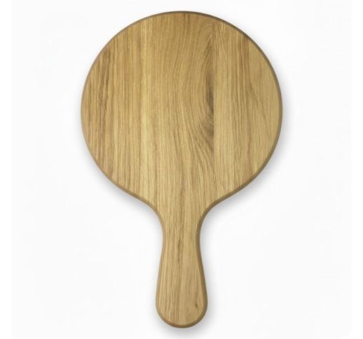 Padėklas apvalus medinis picai 20 cm