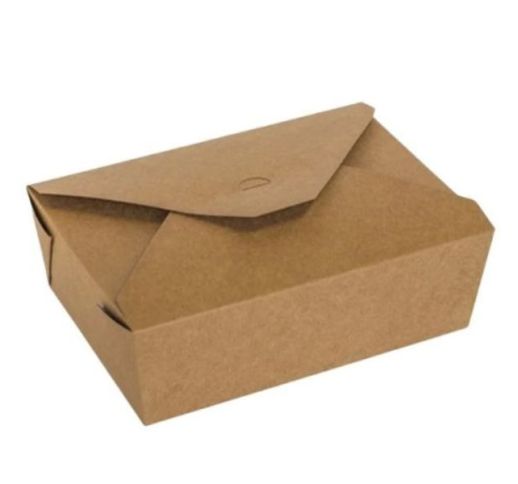 Dėžutės popierinės rudos 11x9x6 cm 600 ml ( 40 vnt. )