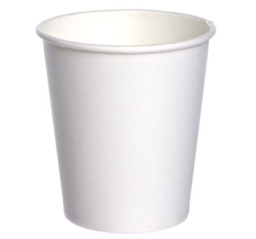 Puodeliai popieriniai balti 250 ml (8oz) (50 vnt.) 80 mm