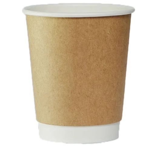 Puodeliai popieriniai KRAFT 300 ml ( 12oz ) ( 20 vnt. ) 90 mm