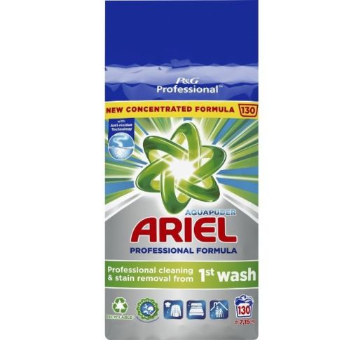 Milteliai skalbimui baltiems rūbams ARIEL 7,15 kg
