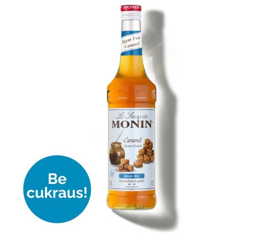 Monin KARAMELĖS sirupas be cukraus, 0,7 l