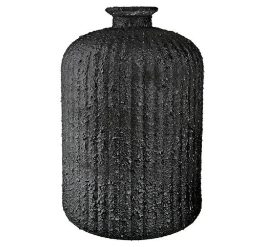 Vaza-butelis juoda DAROCA 23 cm