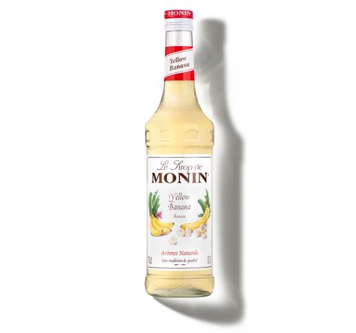 Monin GELTONŲ BANANŲ sirupas, 0,7 l