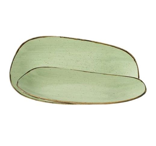 Lėkštė Stonecast Sage Green 35x18,5 cm