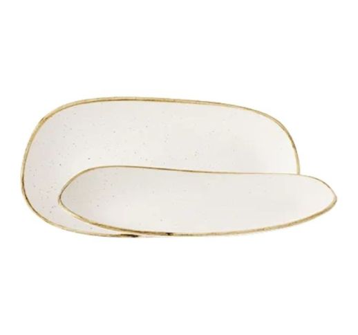 Lėkštė Stonecast Organic White 30x15 cm