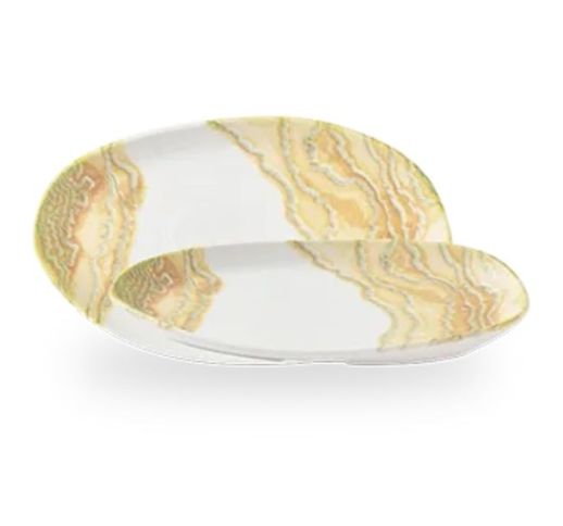 Lėkštė Tide Gold 22x13 cm