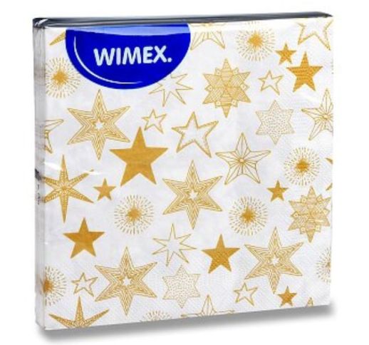 Servetėlės trisluoksnės KALĖDINĖS 33x33 cm 20 vnt