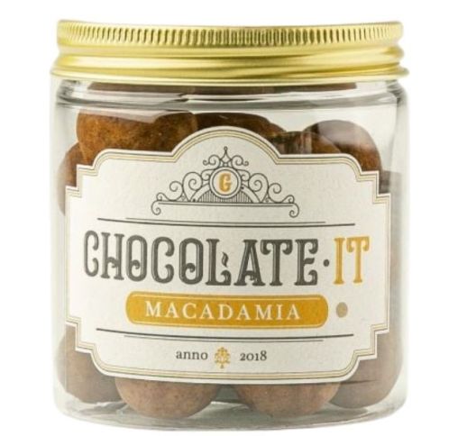 Riešutai makadamijos baltame šokolade 130 g