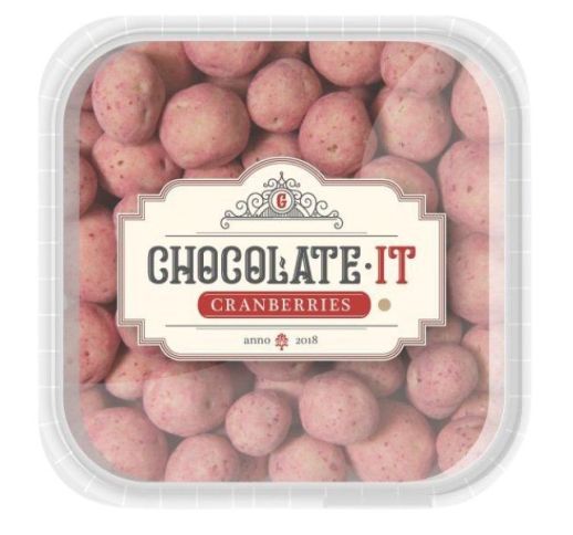 Spanguolės baltame šokolade 200 g