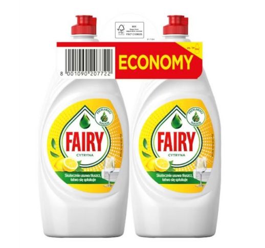 Ploviklis indams FAIRY 2x900 ml