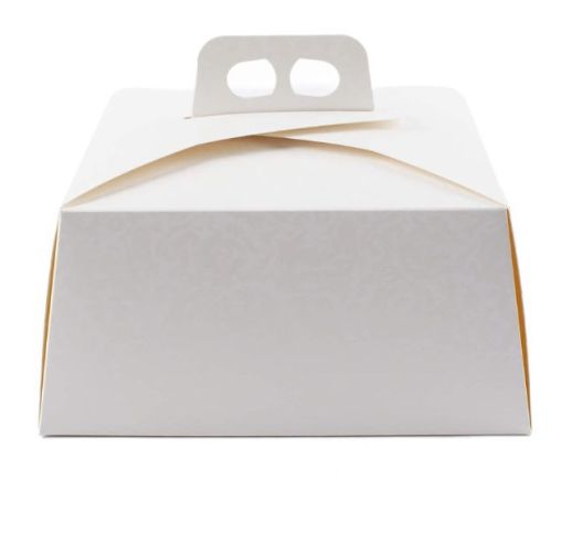 Dėžė tortui kartoninė balta 31x31x12 cm ( 10 vnt. )