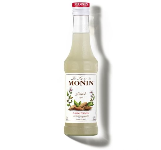 Monin MIGDOLŲ sirupas, 0,25 l