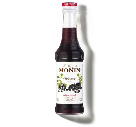 Monin JUODŲJŲ SERBENTŲ sirupas, 0,25 l