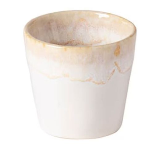 Puodelis be rankenos GRESPRESSO White 90 ml