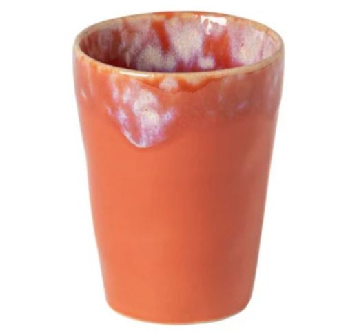 Puodelis be rankenos GRESPRESSO Sunset Red 380 ml