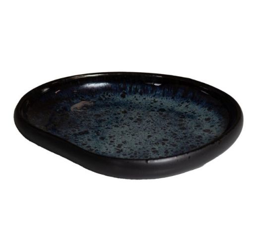 Lėkštė Sakura Organic mėlyna 15,8x15 cm