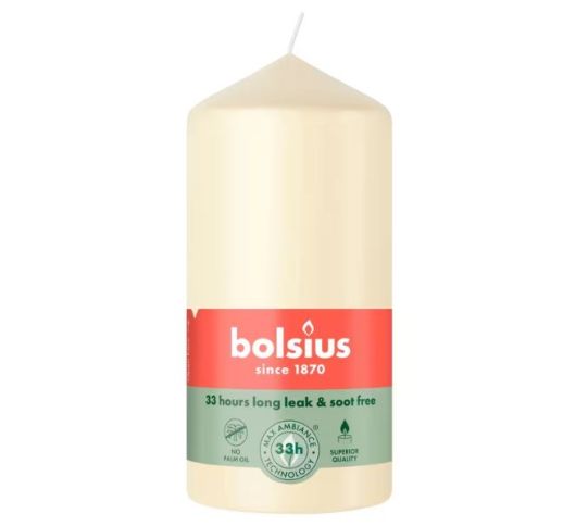 Žvakė koloninė kreminė 5.8x12 cm