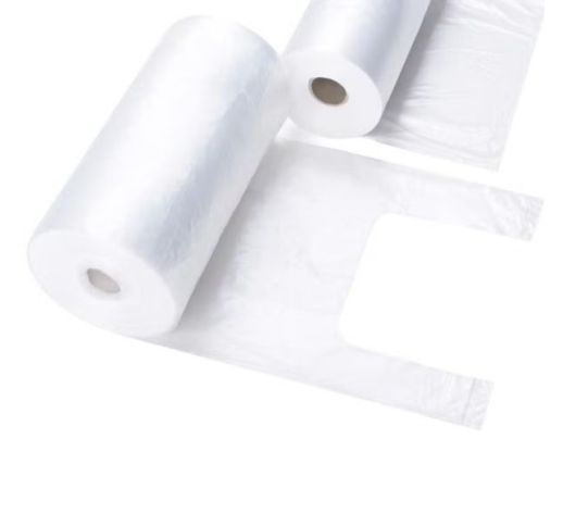 Maišeliai su rankena rulone 24/5x45 cm ( 500 vnt. )