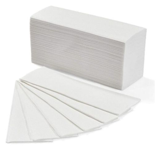 Servetėlės dvisluoksnės V lenkimo iš celiuliozės ( 150 vnt. )