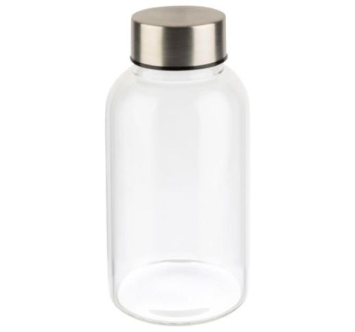 Butelis stiklinis su dangteliu EVERFILL 0.3 l