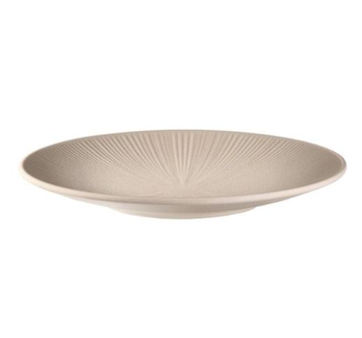 Lėkštė plastikinė smėlio spalvos NERO 26 cm