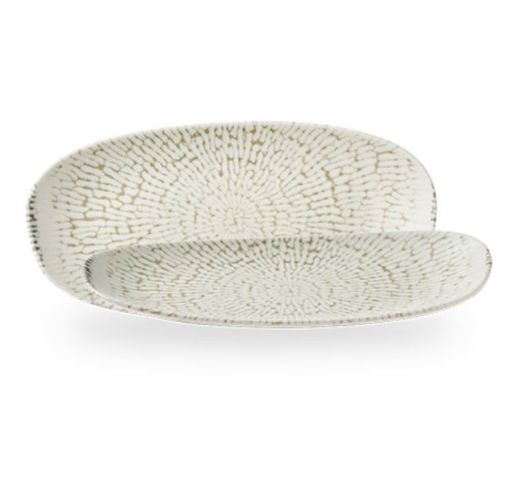 Lėkštė Cascade Taupe 30x15 cm