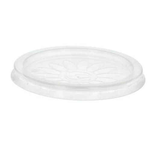 Dangteliai apvalūs, indeliui PET KK070 ( 100 vnt. )