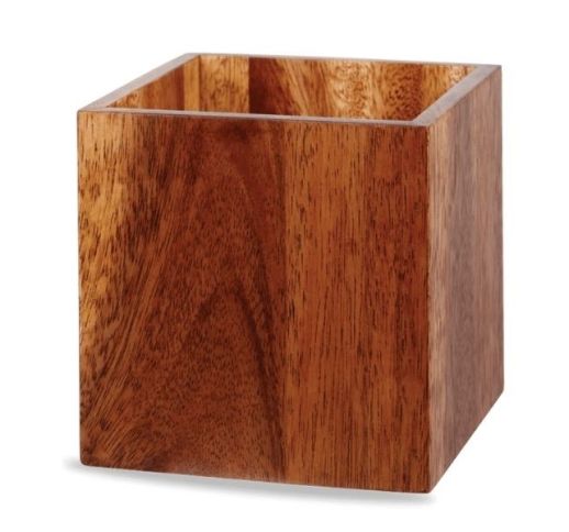 Stovas medinis Alchemy CUBE 15x15x15 cm