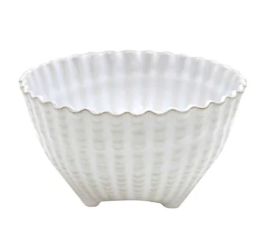 Dubenėlis ant kojelių APARTE baltas 14 cm