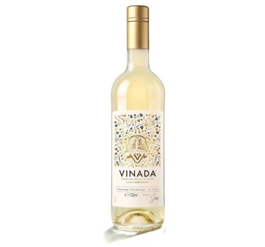 Vynas nealkoholinis CHARDONNAY VINADA 0.75 l
