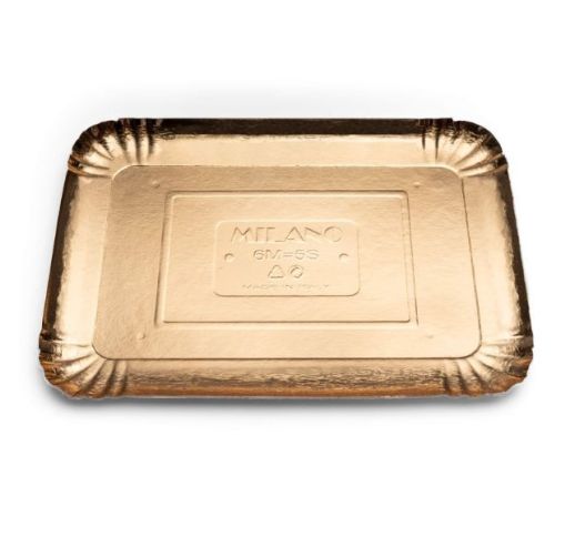 Padėklai kartoniniai aukso spalvos 41x31 cm ( ~60 vnt. )