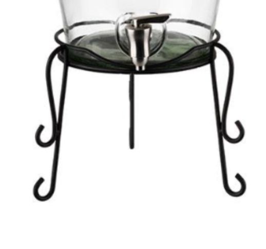 Stovas metalinis dispenseriui gėrimams