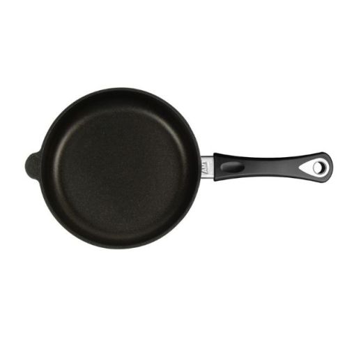 Keptuvė indukcinė su plastikine rankena AMT 20/4 cm