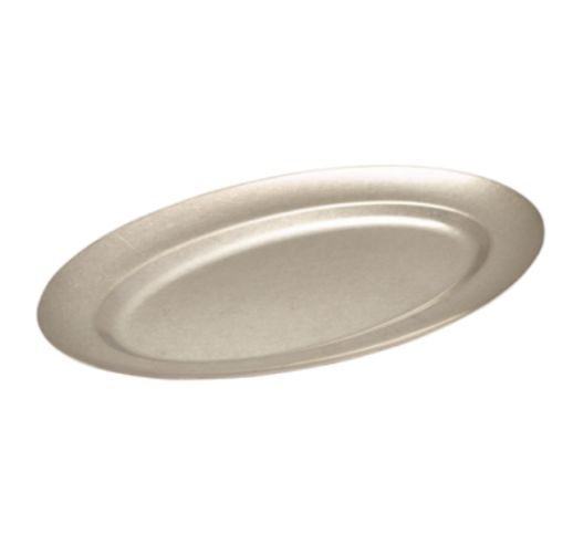 Lėkštė metalinė, ovali VINTAGE 35 cm