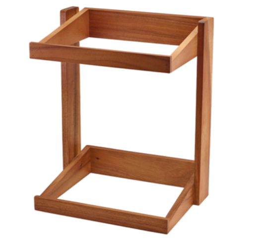 Stovas medinis, dviejų dalių GN 1/2