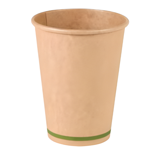 Puodeliai popieriniai rudi 230 ml (50 vnt.)