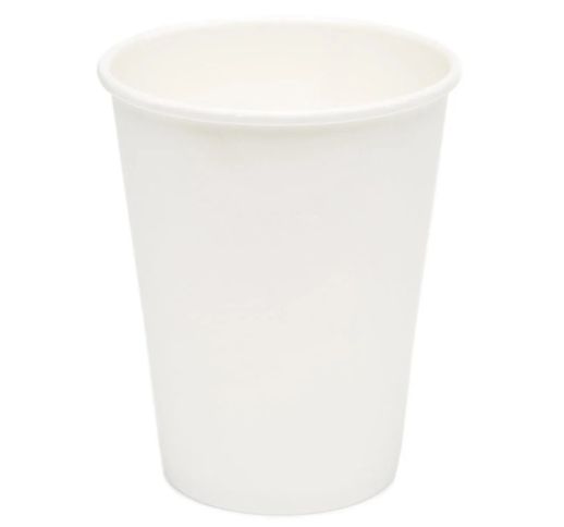 Puodeliai popieriniai balti 300 ml (50 vnt.)